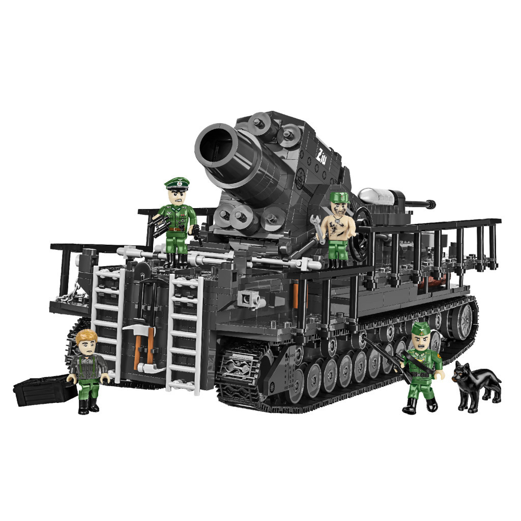 Конструктор Cobi Самохідна мортира Карл 1:28, 1574 деталей (COBI-2560) - зображення 11