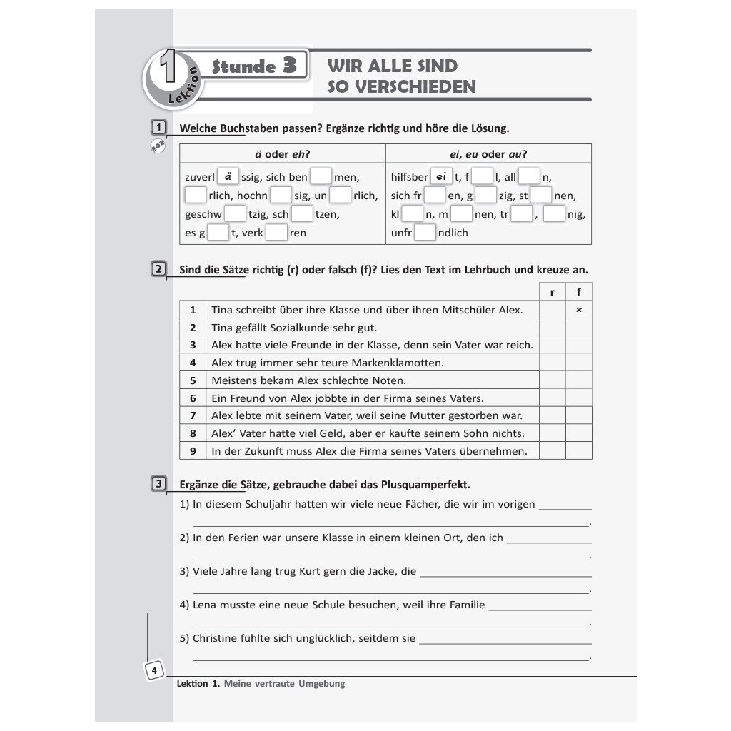 Робочий зошит Німецька мова. 10 клас. До підруч. "Deutsch lernen ist super!" - С.І. Сотникова, Г.В. Гоголєва Ранок (9786170947239) - зображення 5