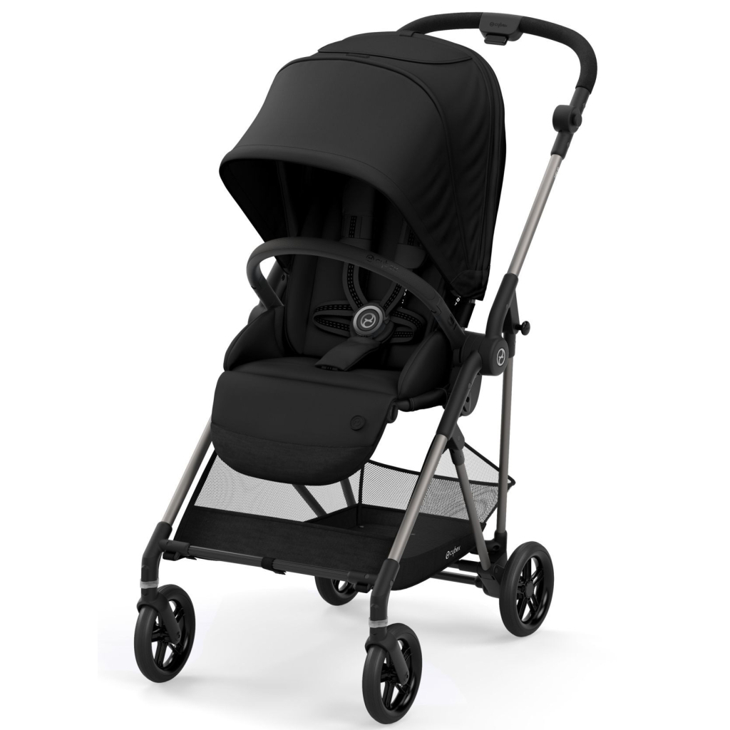 Коляска Cybex Melio Deep Black black (521002175) - зображення 1