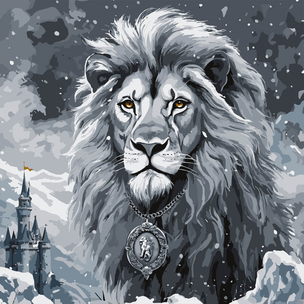 Картина по номерам Santi Цар звірів 40*40 (954843) - зображення 1