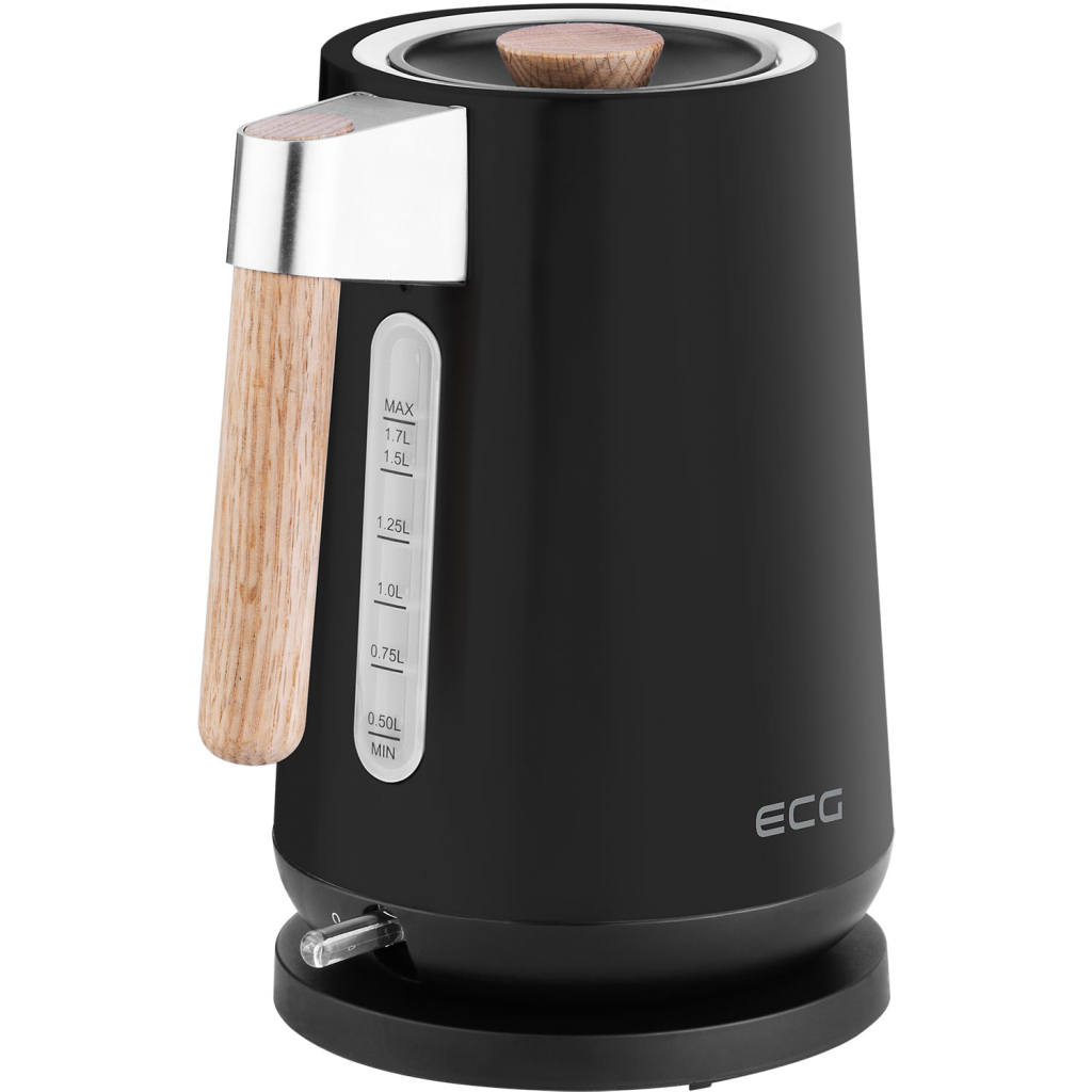 Електрочайник ECG RK 1768 Strix Timber Black - зображення 3