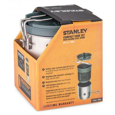 Набір туристичного посуду Stanley Mountain Compact 0.7 Л (4823082713714) - зображення 7