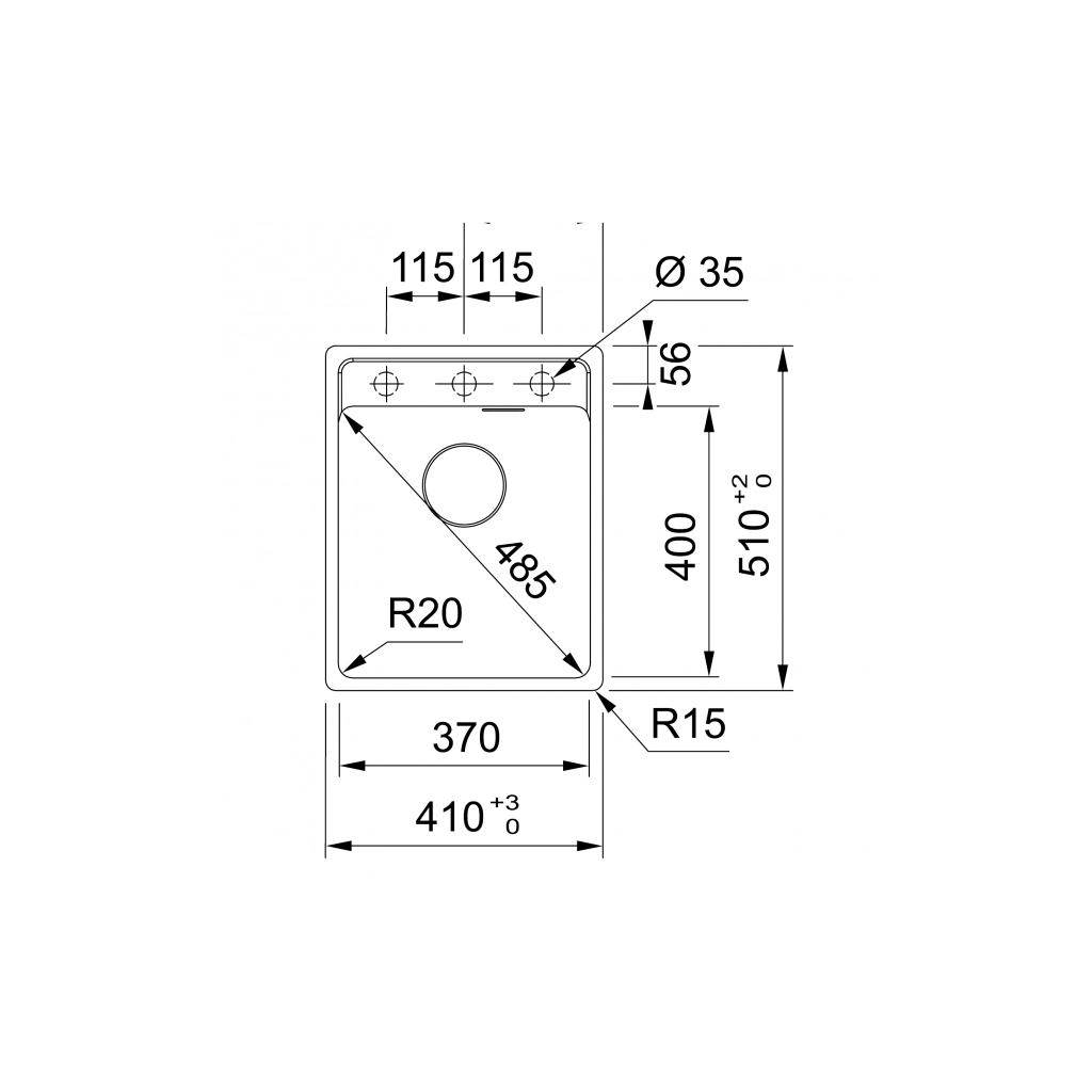 Мийка кухонна Franke Maris MRG 610-37 TL (114.0668.862) - зображення 2