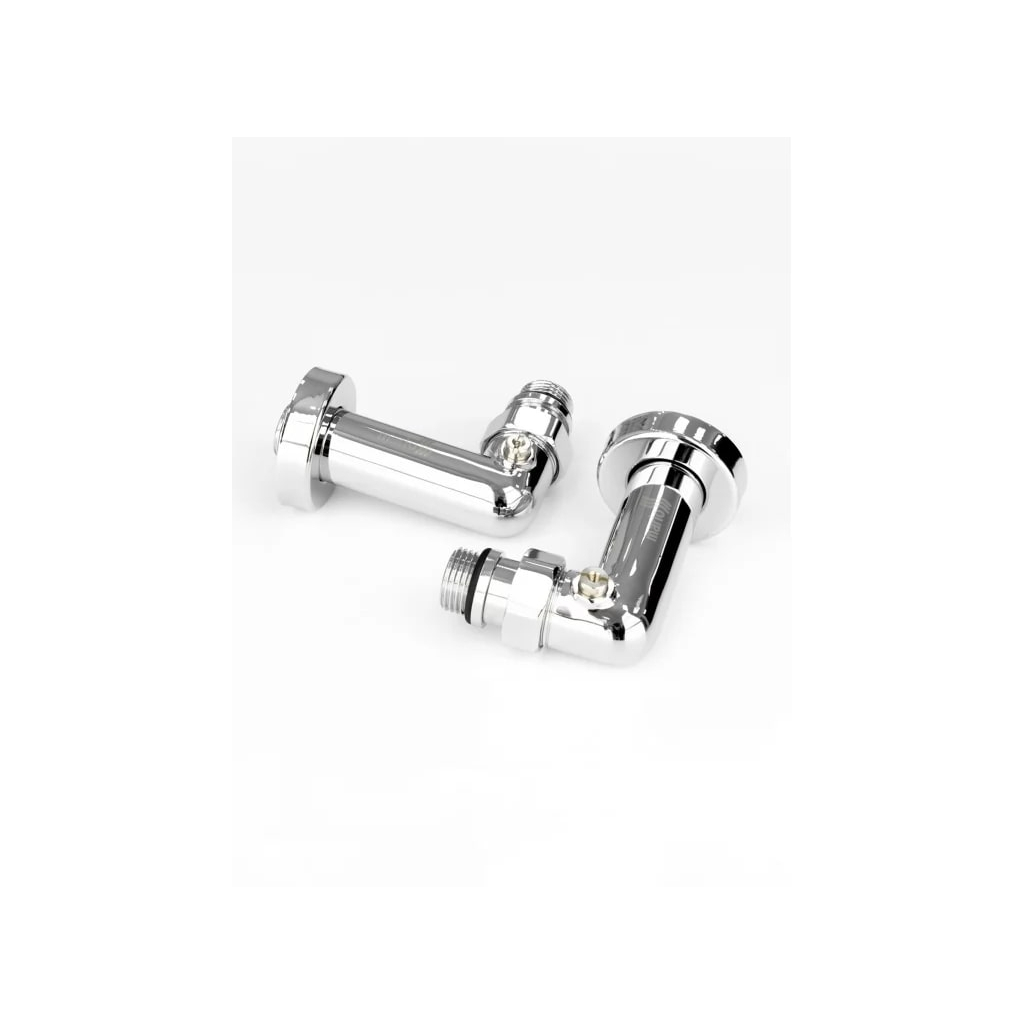 Сушарка для рушників MARIO Кран кутовий запірний, хром (4.0.0400.55.P) - зображення 2