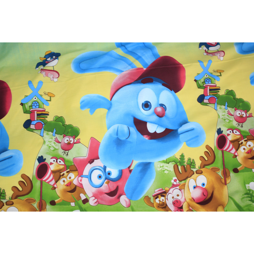 Постільна білизна MirSon Бязь Premium 17-0318 Smeshariki Євро (2200002359580) - изображение 6