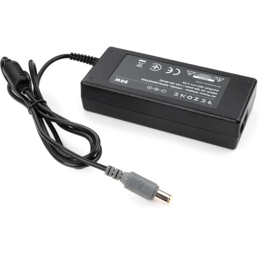 Блок живлення до ноутбуку Rezone Lenovo 90W 20V 4.5A 7.9*5.5 (RZPSLN90207955) - зображення 4