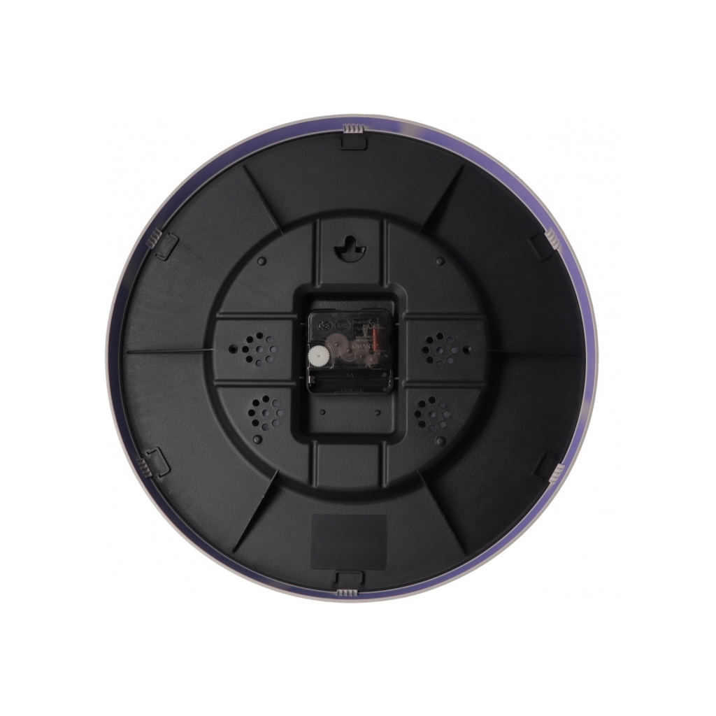 Настінний годинник Optima Flash пластиковий, синій (O52097) - зображення 3