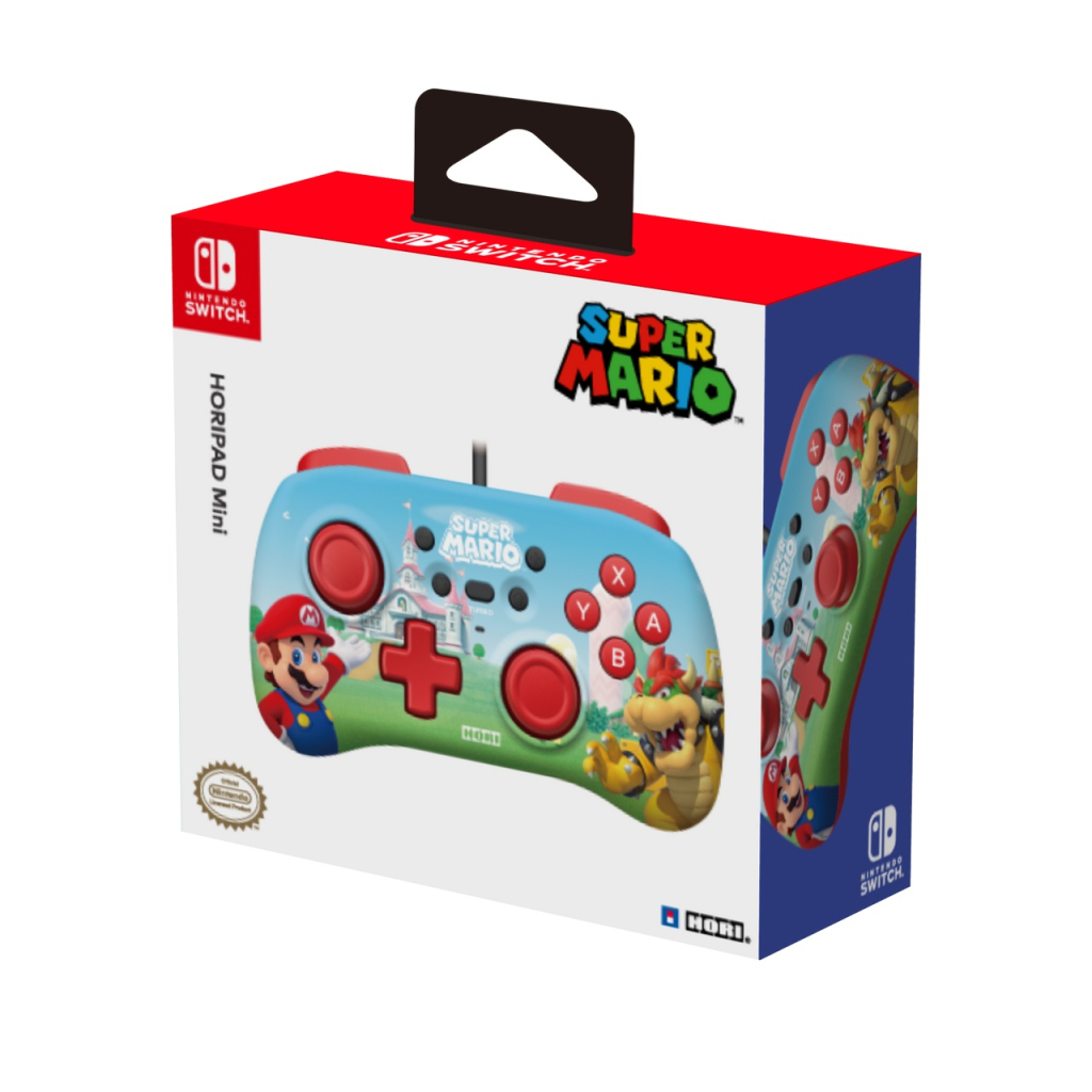 Геймпад Hori Horipad Mini (Super Mario) для Nintendo Switch Blue/Red (NSW-276U) - зображення 5