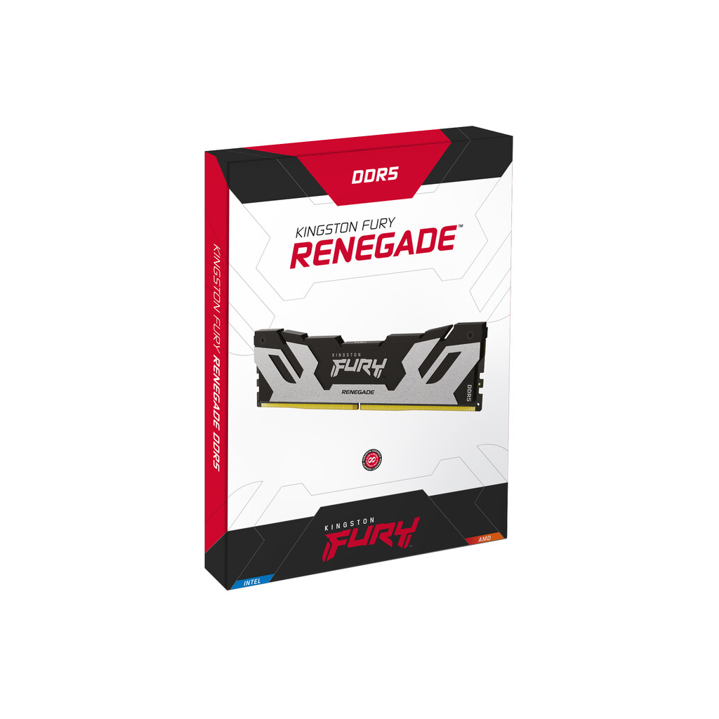 Модуль пам'яті для комп'ютера DDR5 96GB (2x48GB) 6000 MHz Renegade Silver XMP Kingston Fury (ex.HyperX) (KF560C32RSK2-96) - зображення 5
