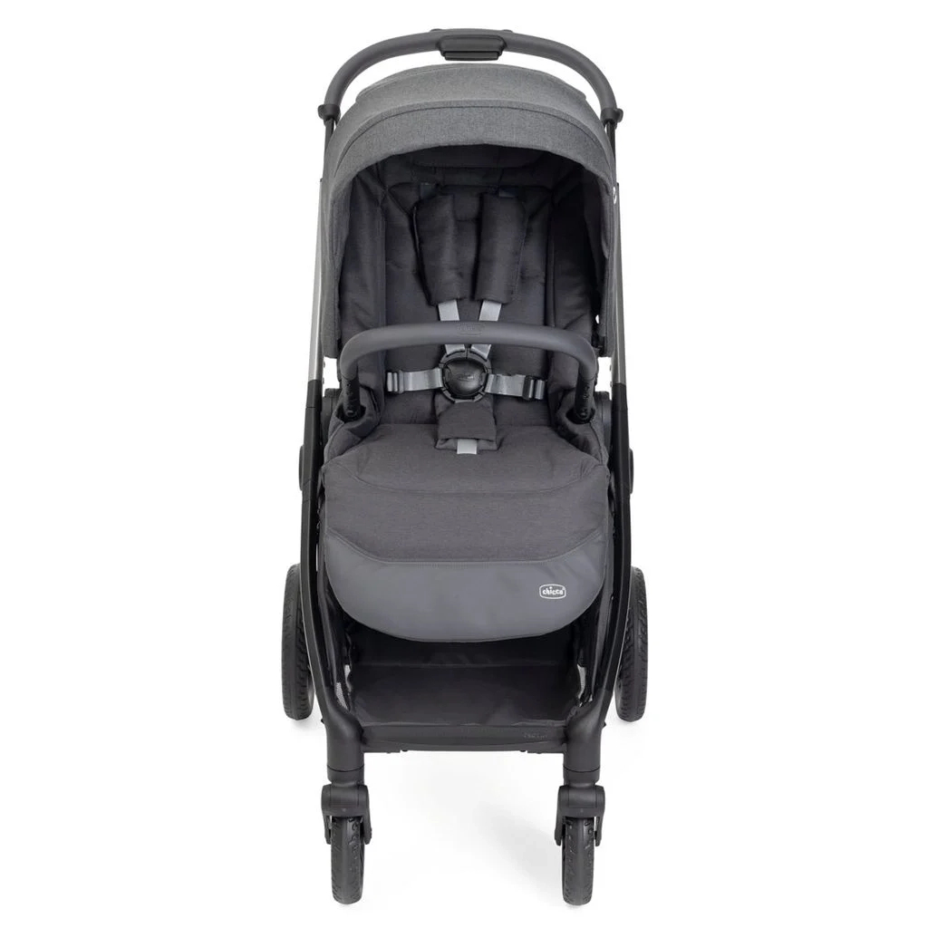 Коляска Chicco 2 в 1 Bellagio Темно-сіра (2900990878017) (87136.45.01) - зображення 3
