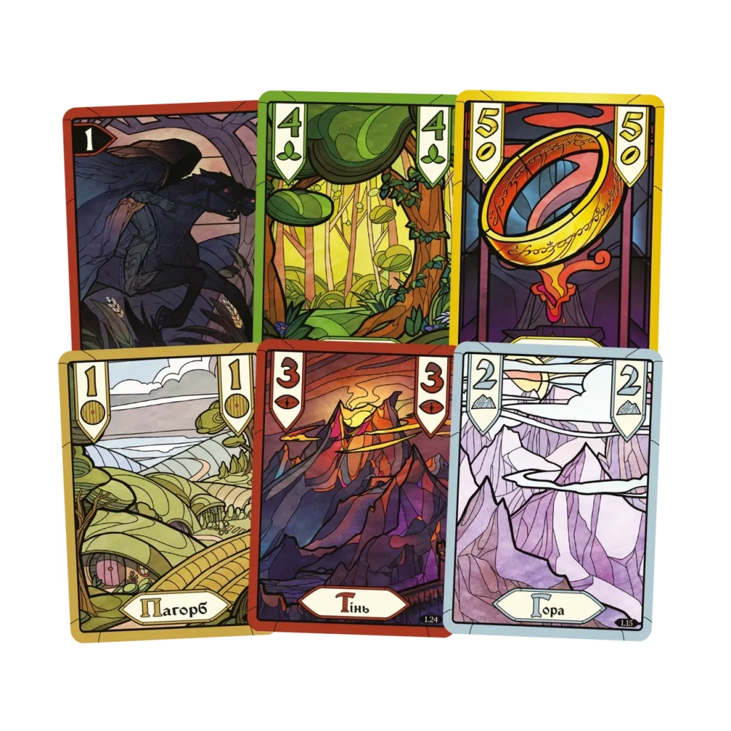 Настільна гра Geekach Games Братство Персня. Карткова гра (The Fellowship of the Ring The Trick Taking Game) (укр.) (GKCH224fs) - зображення 4
