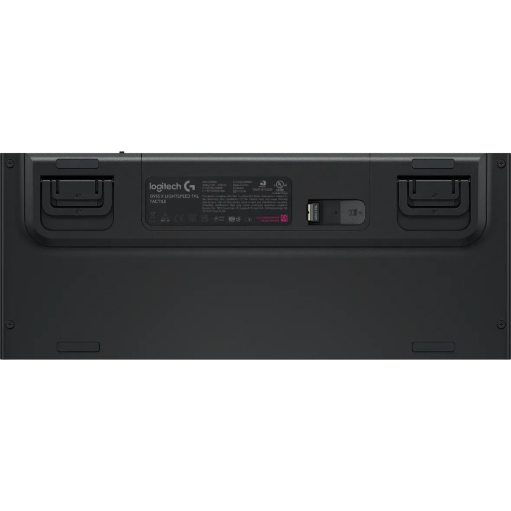 Клавіатура Logitech G915 TKL X Lightspeed Switch-Tactile Wireless/Bluetooth/USB UA Black (920-012721) - зображення 6