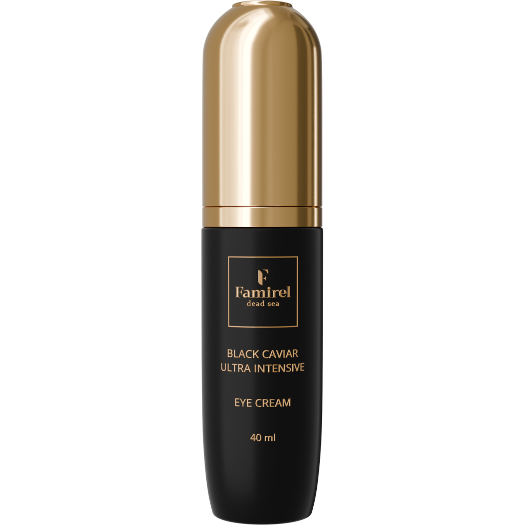 Крем для шкіри навколо очей Famirel Black Caviar Ultra Intensive Eye Cream З екстрактом чорної ікри 40 мл (7290114086370) - зображення 1
