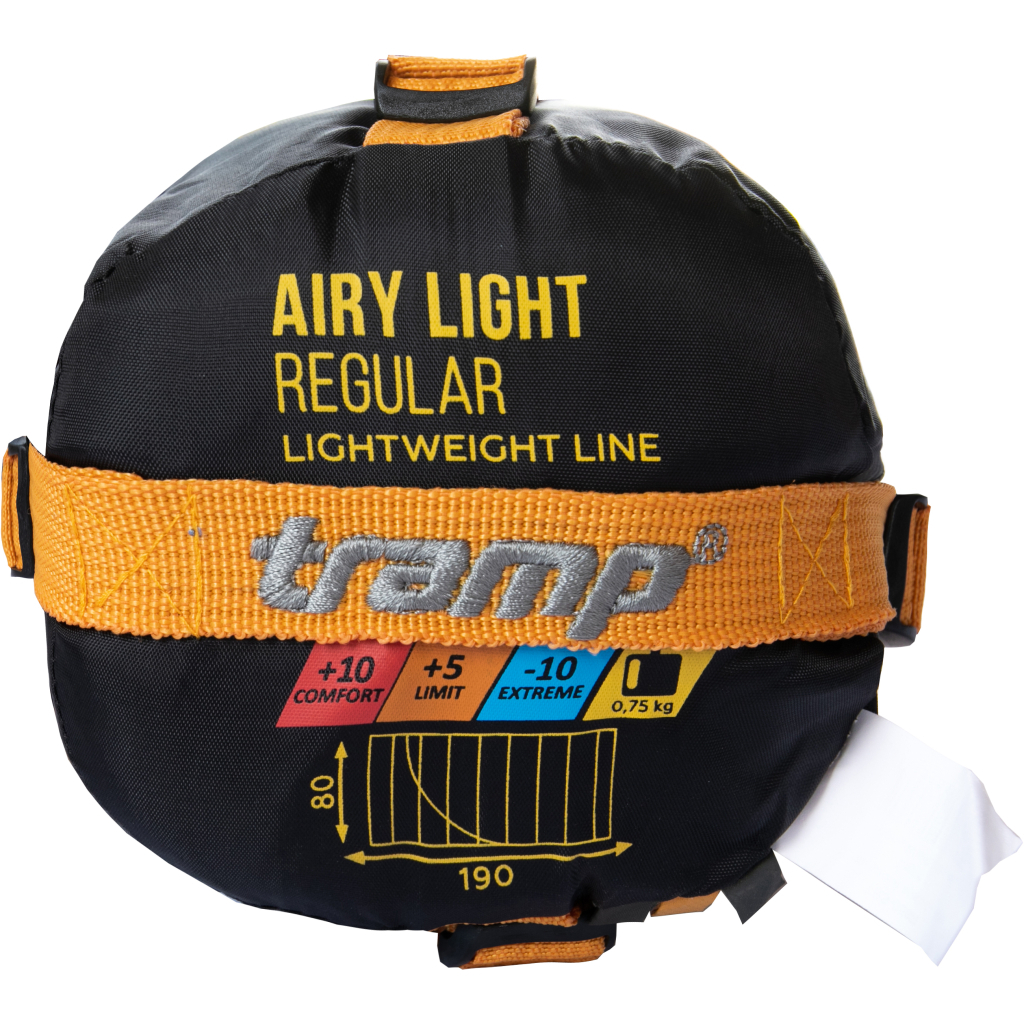 Спальний мішок Tramp Airy Light Orange/Grey Right (UTRS-056-R) - зображення 11