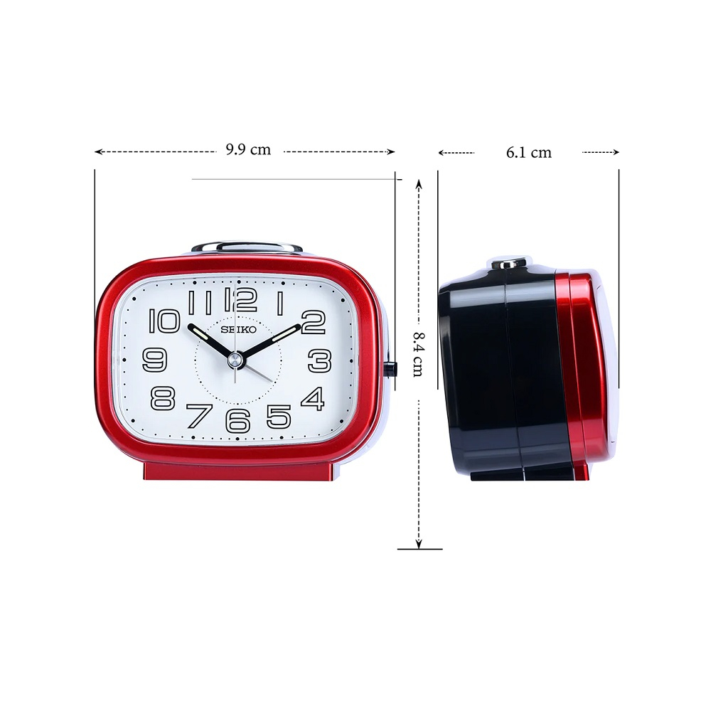 Настільний годинник Seiko будильник (QHK060R) - зображення 3