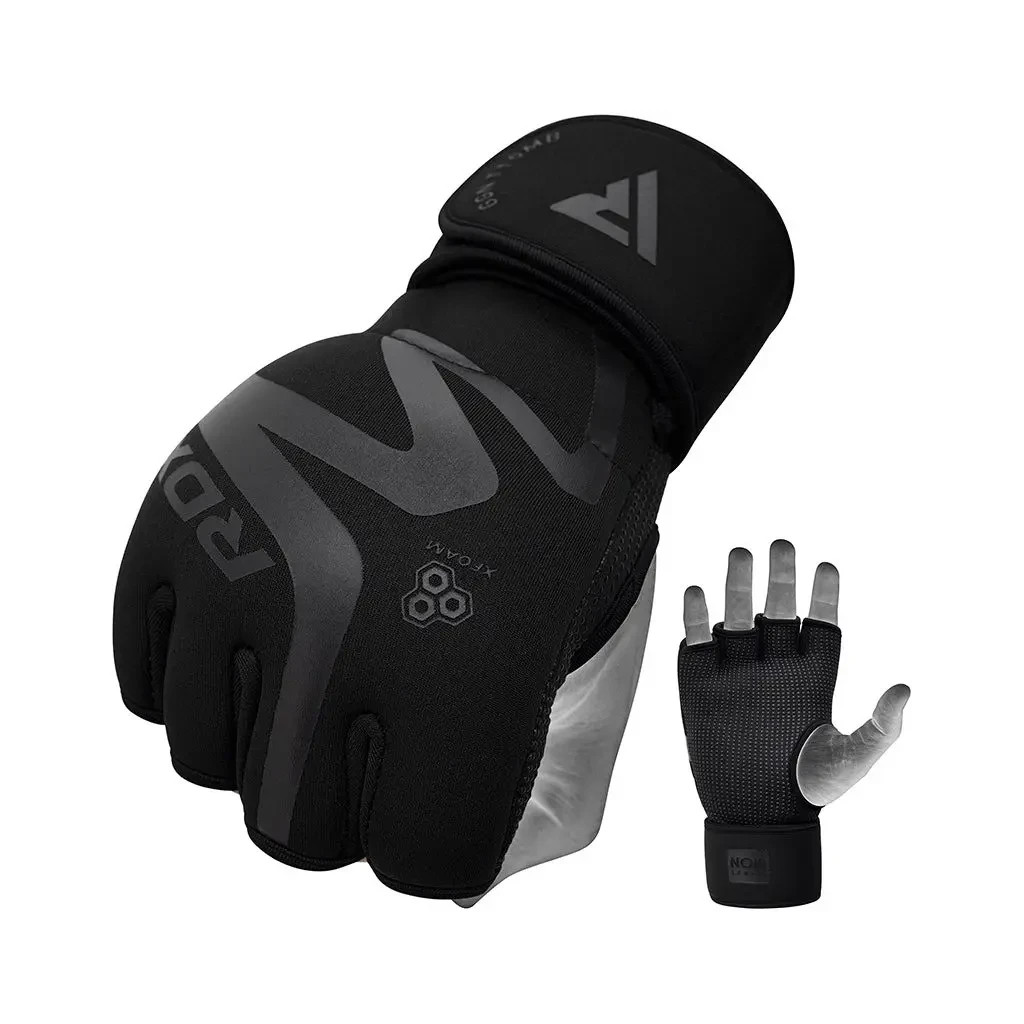 Бинти-рукавиці RDX T15 Noir Inner Matte Black M (GGN-T15MB-M) - зображення 1