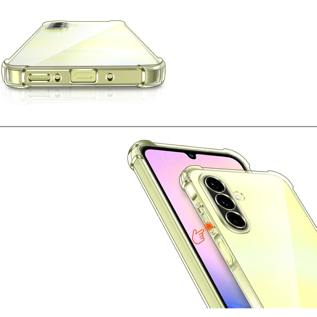 Чохол до мобільного телефона BeCover Anti-Shock Samsung Galaxy A26 SM-A266 Clear (712892) - зображення 4
