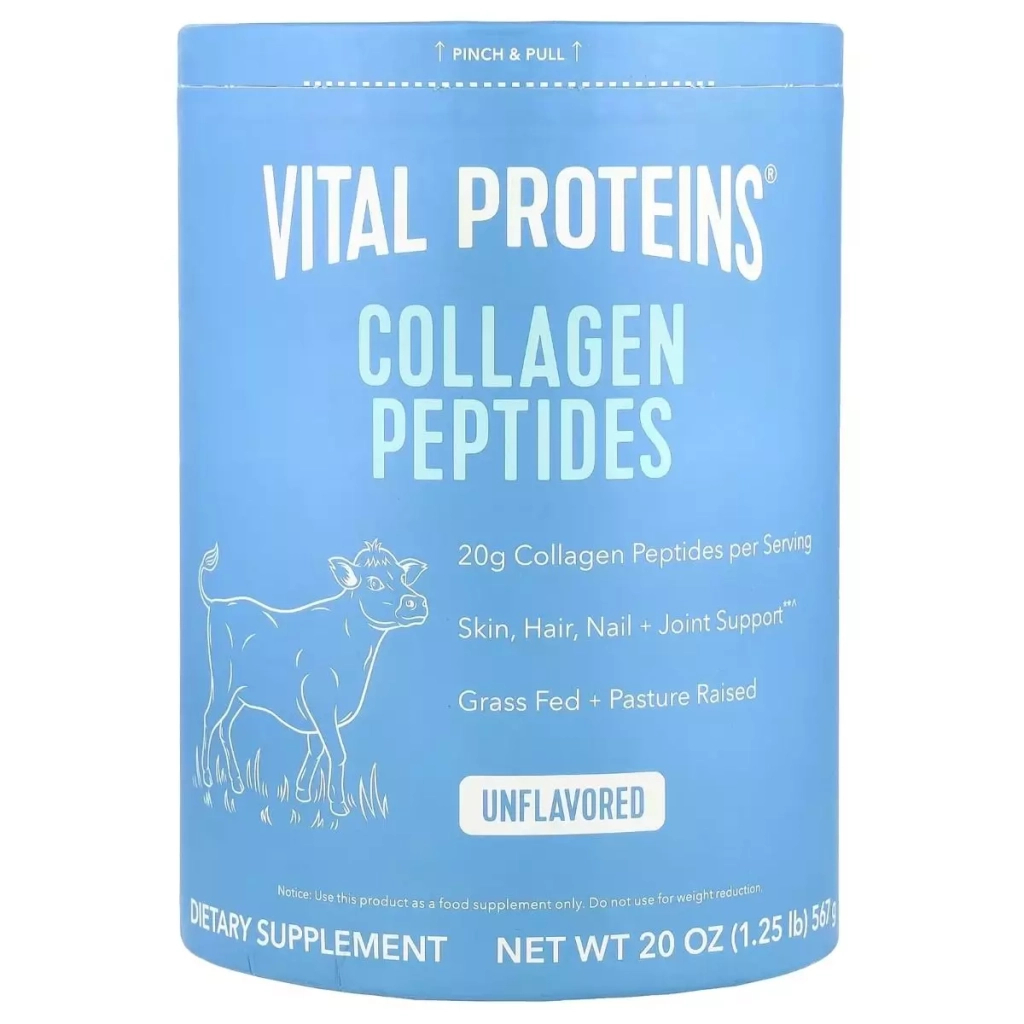 Вітамінно-мінеральний комплекс Vital Proteins Пептиди колагену без ароматизаторів, Collagen Peptides, Unflavore (VTP-00508) - зображення 1