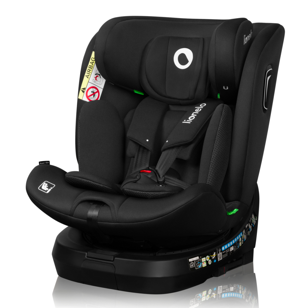 Автокрісло Lionelo Brave I-size Black Carbon (LO-BRAVE I-SIZE BLACK CARBON) - зображення 1