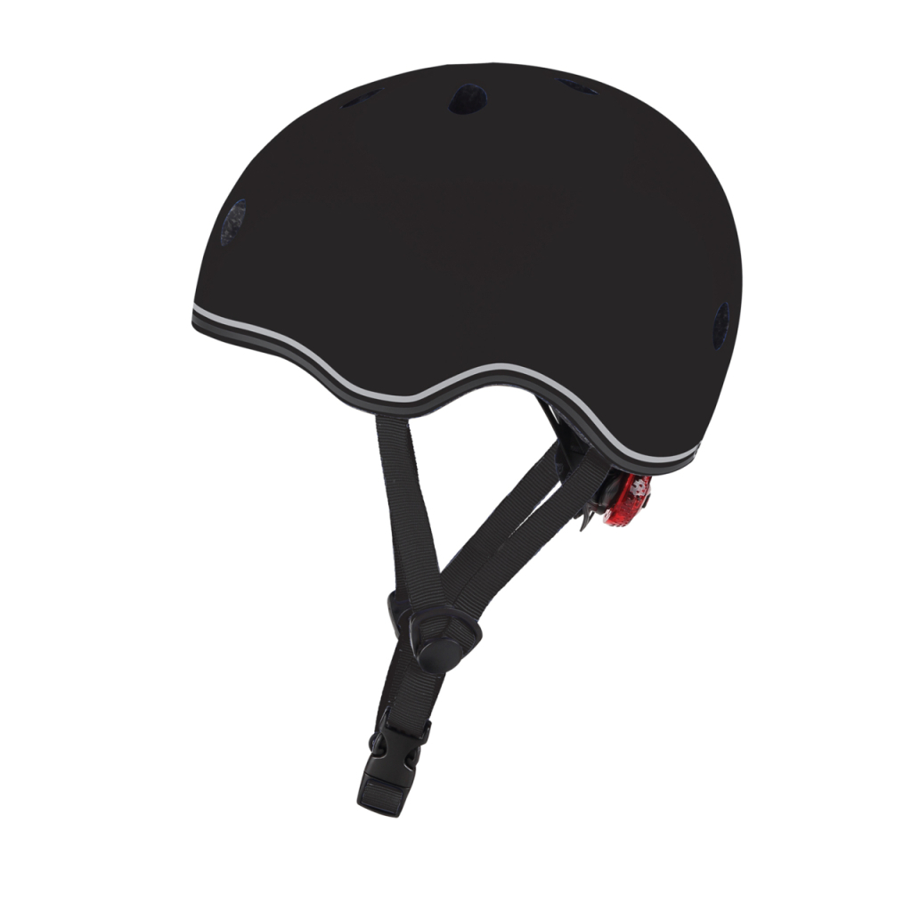 Шолом Globber Go up lights 45-51см чорний, з ліхтариком (506-120) - изображение 1