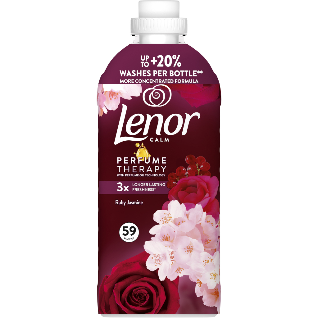 Кондиціонер для білизни Lenor Рубіновий жасмин 1.239 л (8700216724616) - изображение 2