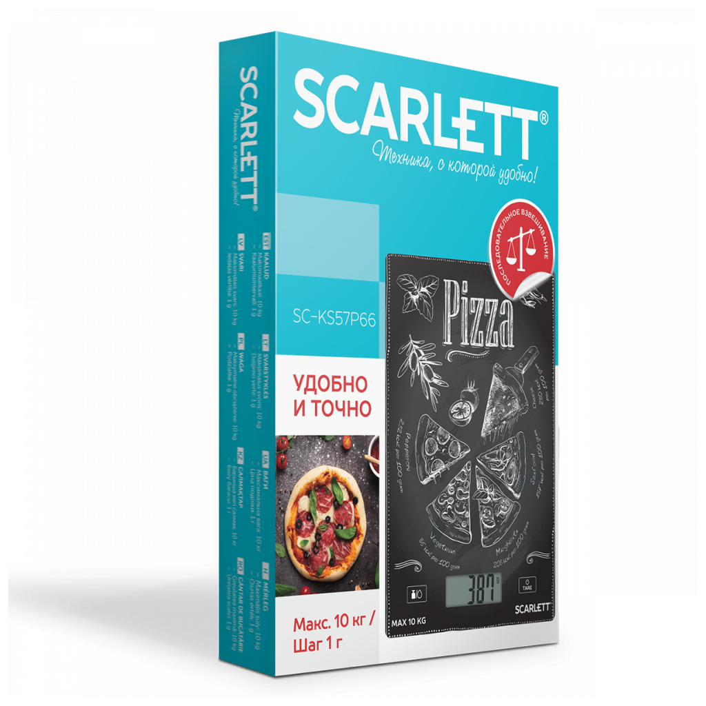 Ваги кухонні Scarlett SC-KS57P66 - зображення 3