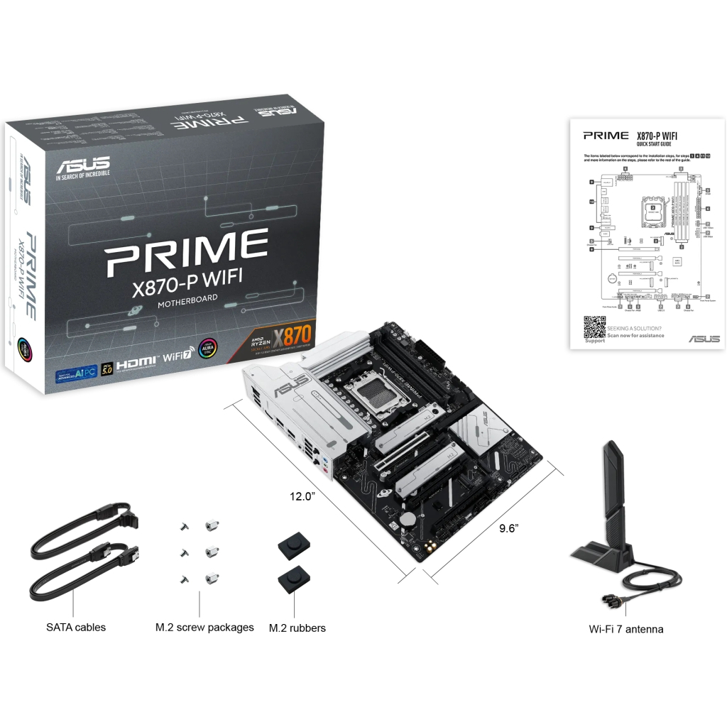 Материнська плата ASUS PRIME X870-P WIFI - зображення 10