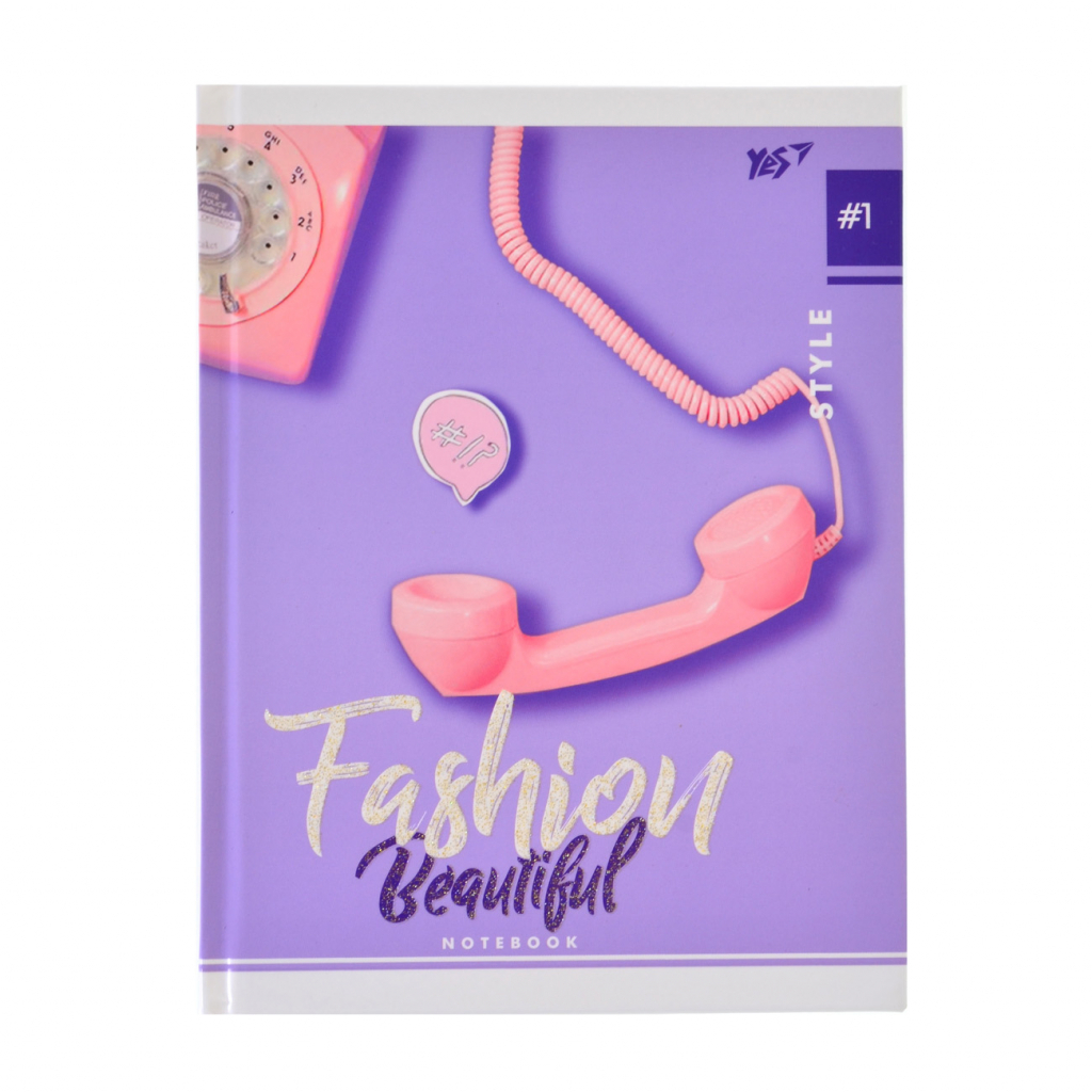Блокнот Yes 140 * 185/96 л "Fashion beautiful" лінія (151470) - зображення 1