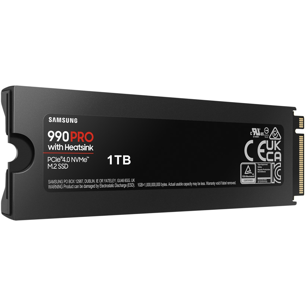 Накопичувач SSD M.2 2280 1TB 990 PRO with Heatsink Samsung (MZ-V9P1T0CW) - изображение 6