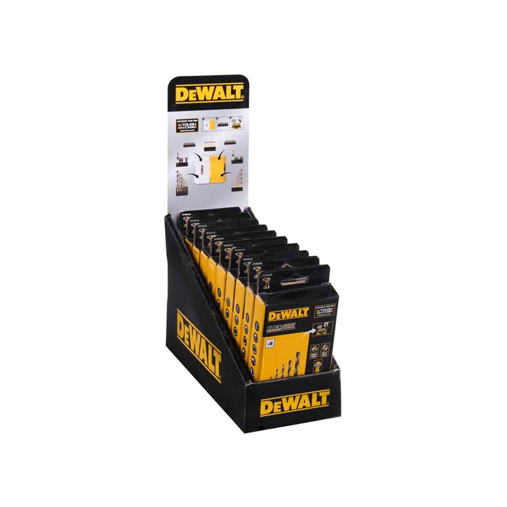 Набір свердл DeWALT у касеті для Tough Case, по металу Black&Gold, 7 шт. (DT70828) - зображення 3