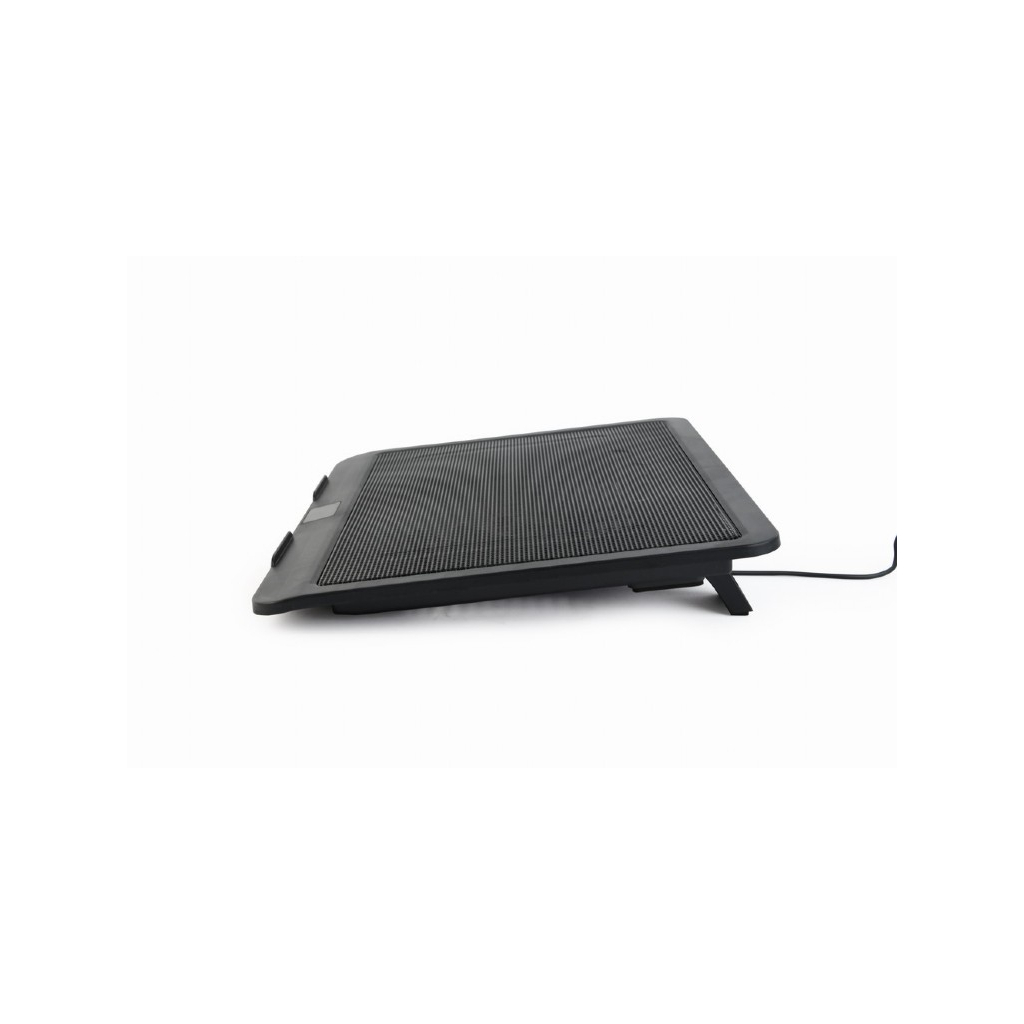 Підставка до ноутбука Gembird до 15", 1x120 mm fan, black (NBS-1F15-04) - зображення 3