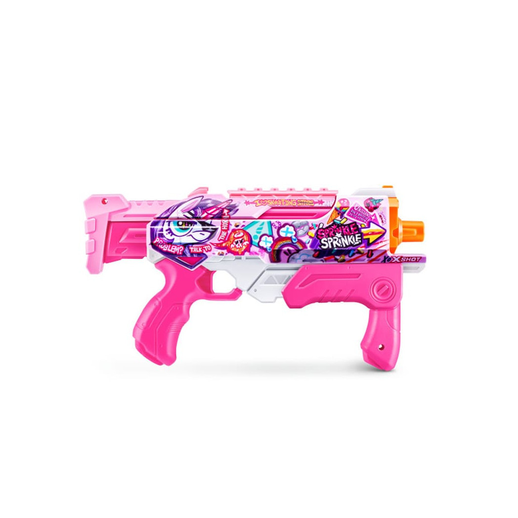 Іграшкова зброя Zuru X-Shot Водний бластер Fast-Fill Skins Hyperload Unicorn Splash (11854E) - зображення 1