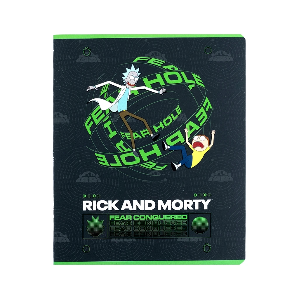 Зошит Kite Rick and Morty 24 аркушів, лінія (RM24-239) - изображение 3
