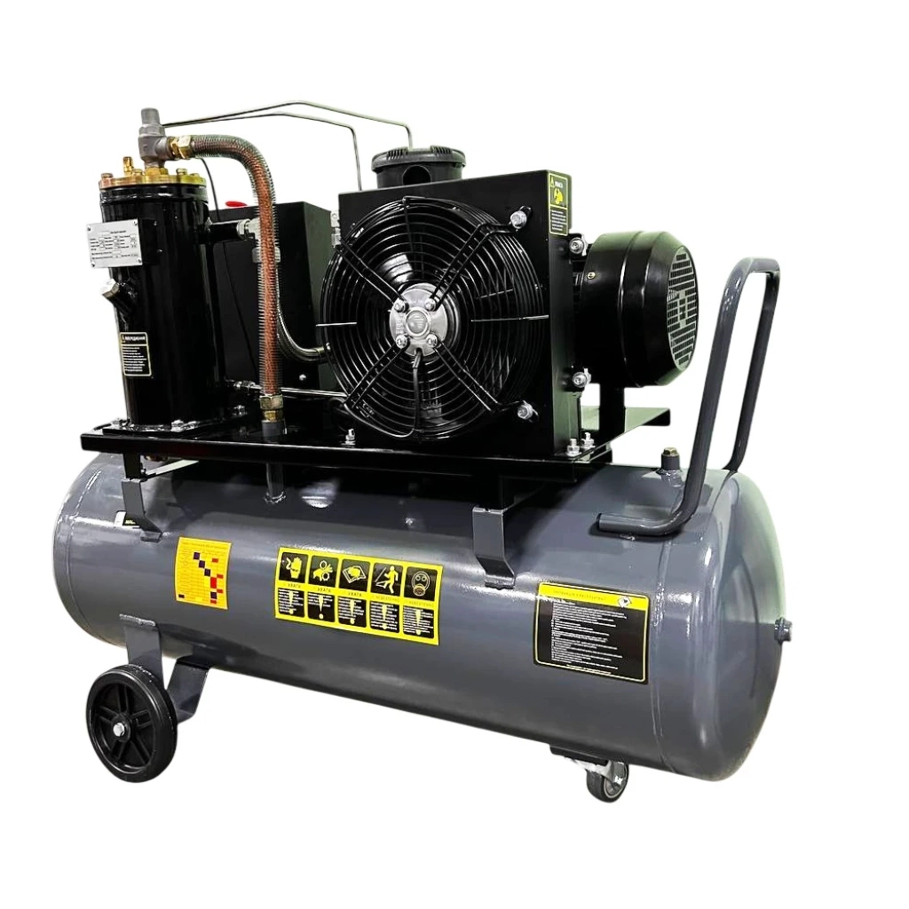 Компресор GTM 150л, 420л/хв, 4кВт, 8бар, 380V (DLG4V 380) - зображення 2