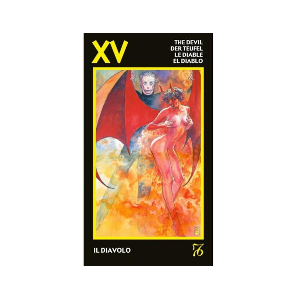 Гральні карти Scarabeo Таро Еротичне Таро Манара (Erotic Tarot of Manara) (EX186MU) - изображение 5