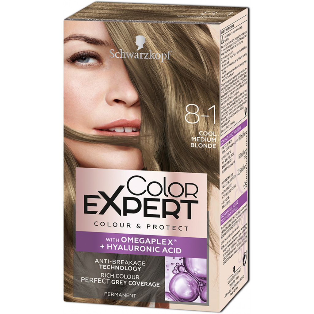 Фарба для волосся Color Expert 8-1 Холодний Русявий 142.5 мл (4015100325638) - зображення 1