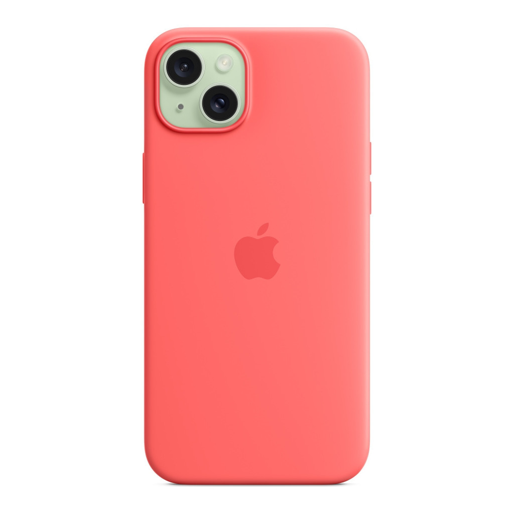 Чохол до мобільного телефона Apple iPhone 15 Plus Silicone Case with MagSafe Guava (MT163ZM/A) - зображення 4
