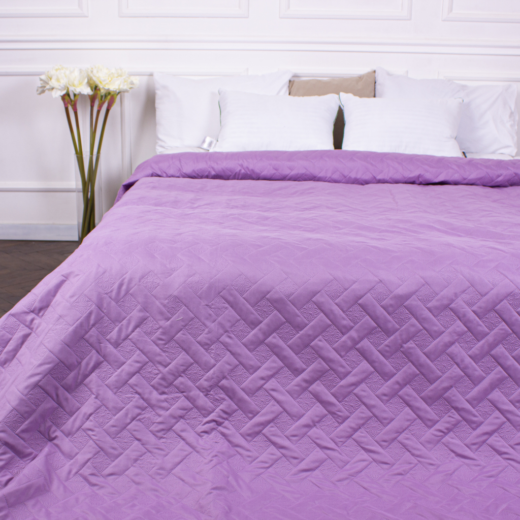 Покривало MirSon Deep Line №7065 Lavander Herd 180х210 (2200005622049) - зображення 1