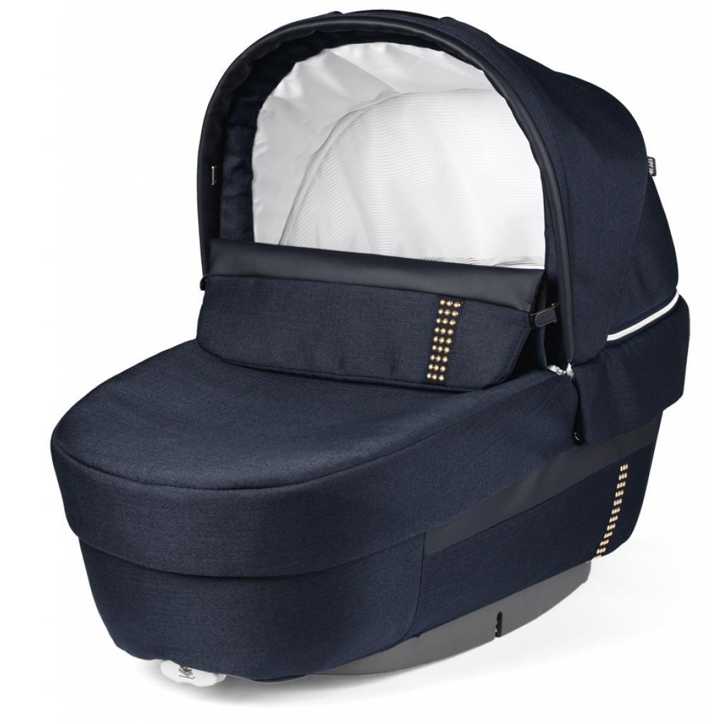 Люлька Peg-Perego Culla Elite Rock Navy синя з золотом (IN09770000BA41PL31) - зображення 1