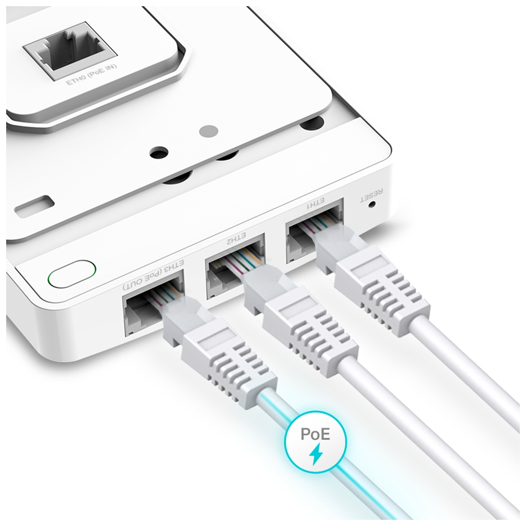 Точка доступу Wi-Fi TP-Link EAP615-WALL - зображення 3