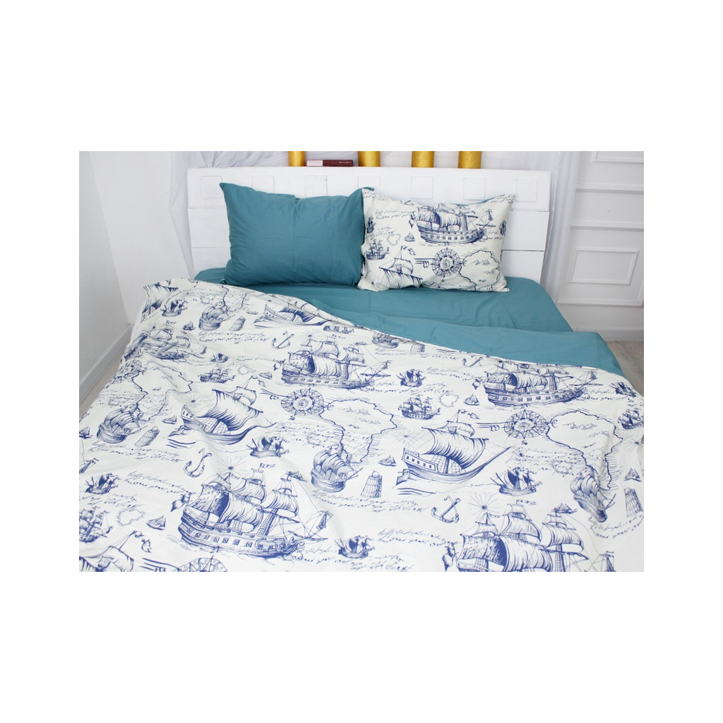 Постільна білизна MirSon Сатин 22-1333 Miracle Полуторна (2200005164341) - зображення 1