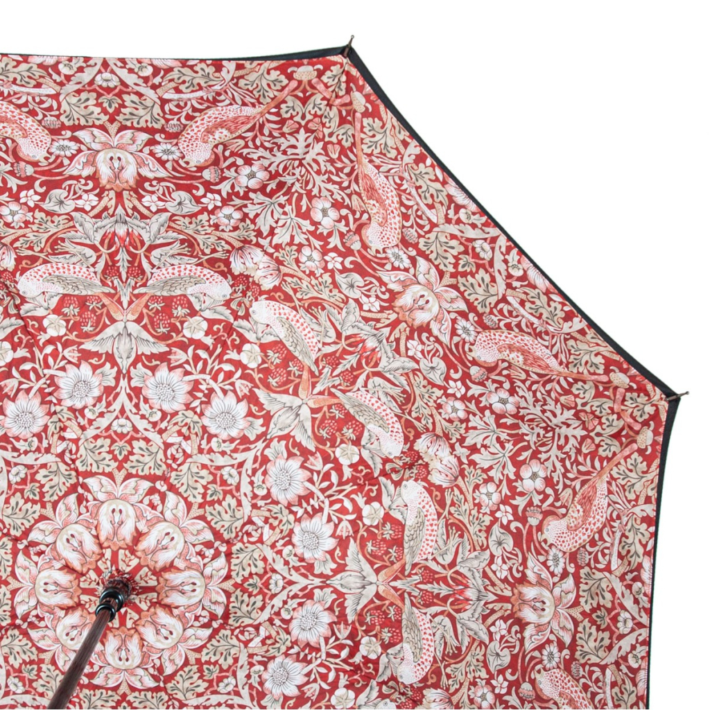 Парасоля Fulton L856-041321 Morris & Co. Bloomsbury Strawberry Thief Indian Red (L856-041321) - зображення 6