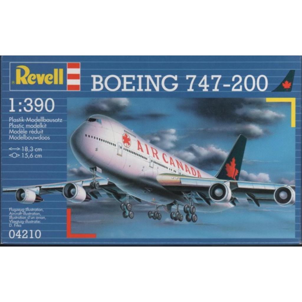 Збірна модель Revell Літак Boeing 747 Air Canada 1:390 (4210) - зображення 1