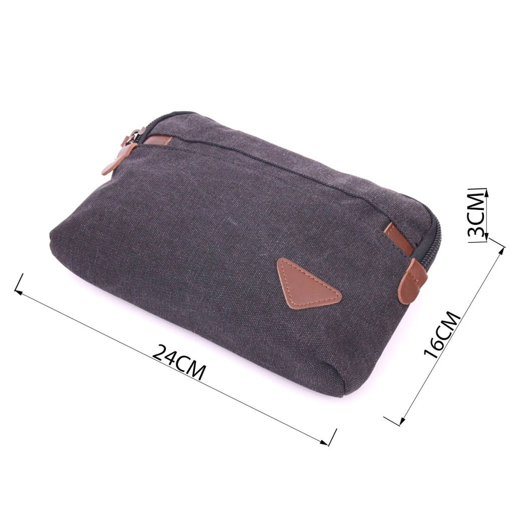 Сумка Vintage Текстильна Чорна (21258) - зображення 3