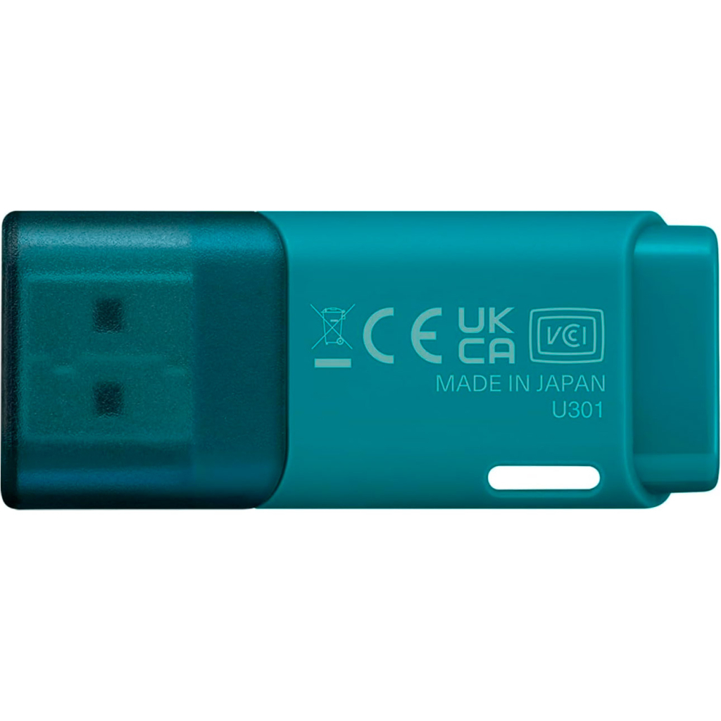 USB флеш накопичувач Kioxia 64GB TransMemory U301 Light Blue USB 3.2 (LU301L064GG4) - зображення 2