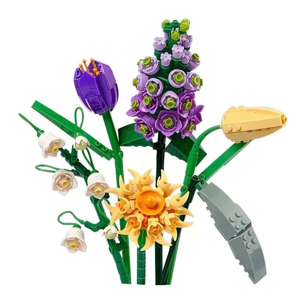 Конструктор LOZ mini Букет квітів 6 (1672) - зображення 2