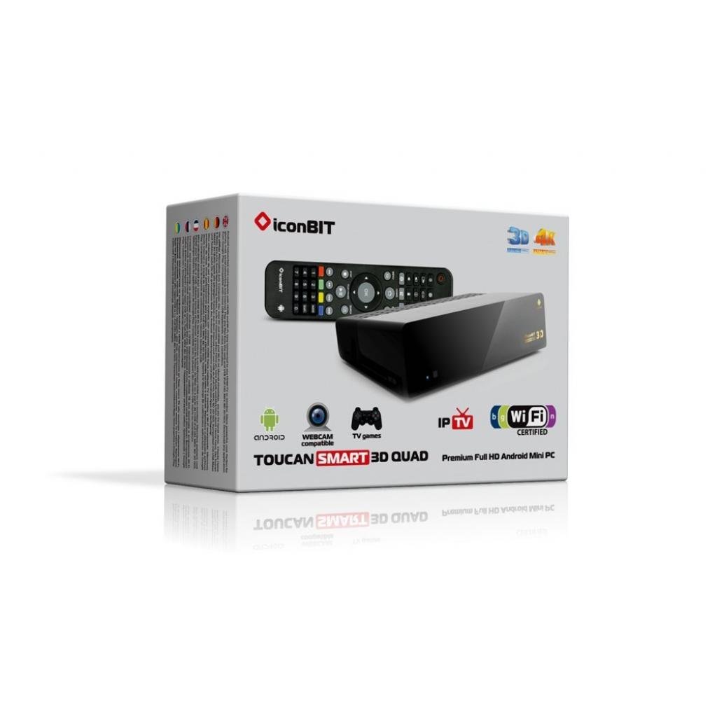 Медіаплеєр iconBIT Toucan Smart 3D Quad (PC-0109N) - зображення 2