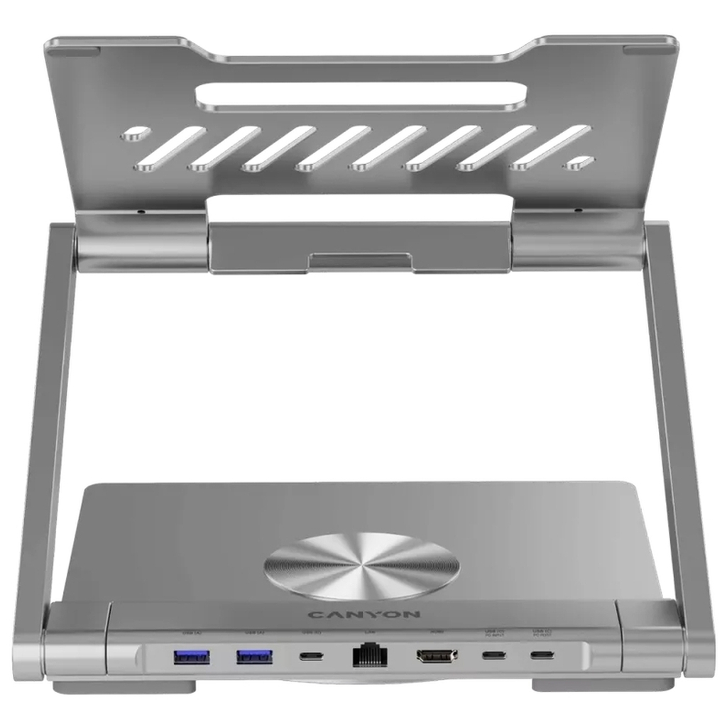Підставка до ноутбука Canyon Laptop Stand with Detachable Hub OnStand 2 (6-in-1 Hub) (CNS-SDS2) - зображення 5