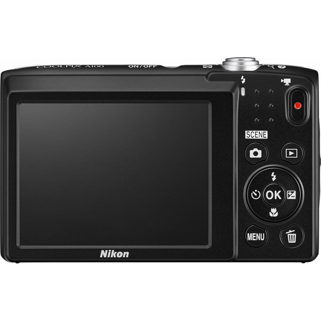 Цифровий фотоапарат Nikon Coolpix A100 Black (VNA971E1) - зображення 3