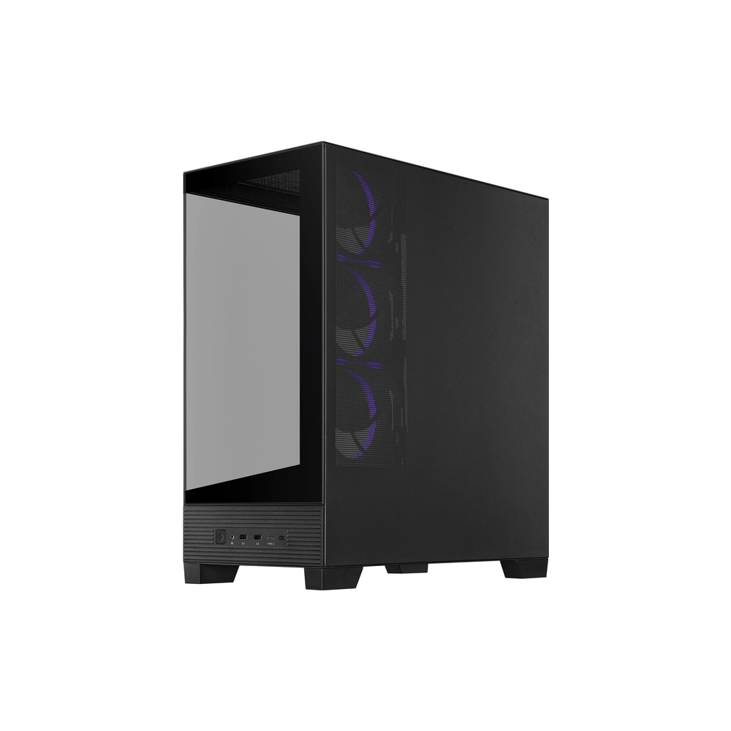 Корпус ASUS A31 Plus Black Tempered Glass (90DC00R0-B19000) - зображення 8